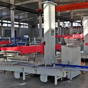 navan machine Design And Research Of Fully Automatic Double-Box Front And Back Stacking Machine