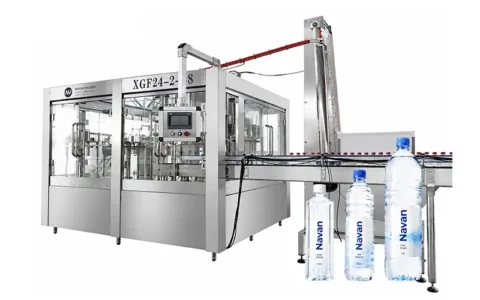 navan machine XGF 24-24-8 Automatic Water Filling Machine | 3-in-1 PET Bottle Rinsing, Filling & Capping