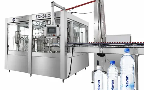navan machine XGF 24-24-8 Automatic Water Filling Machine | 3-in-1 PET Bottle Rinsing, Filling & Capping